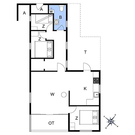 Bv111-blavand-soren-gades-mark-37 Prázdninový dům Blåvand